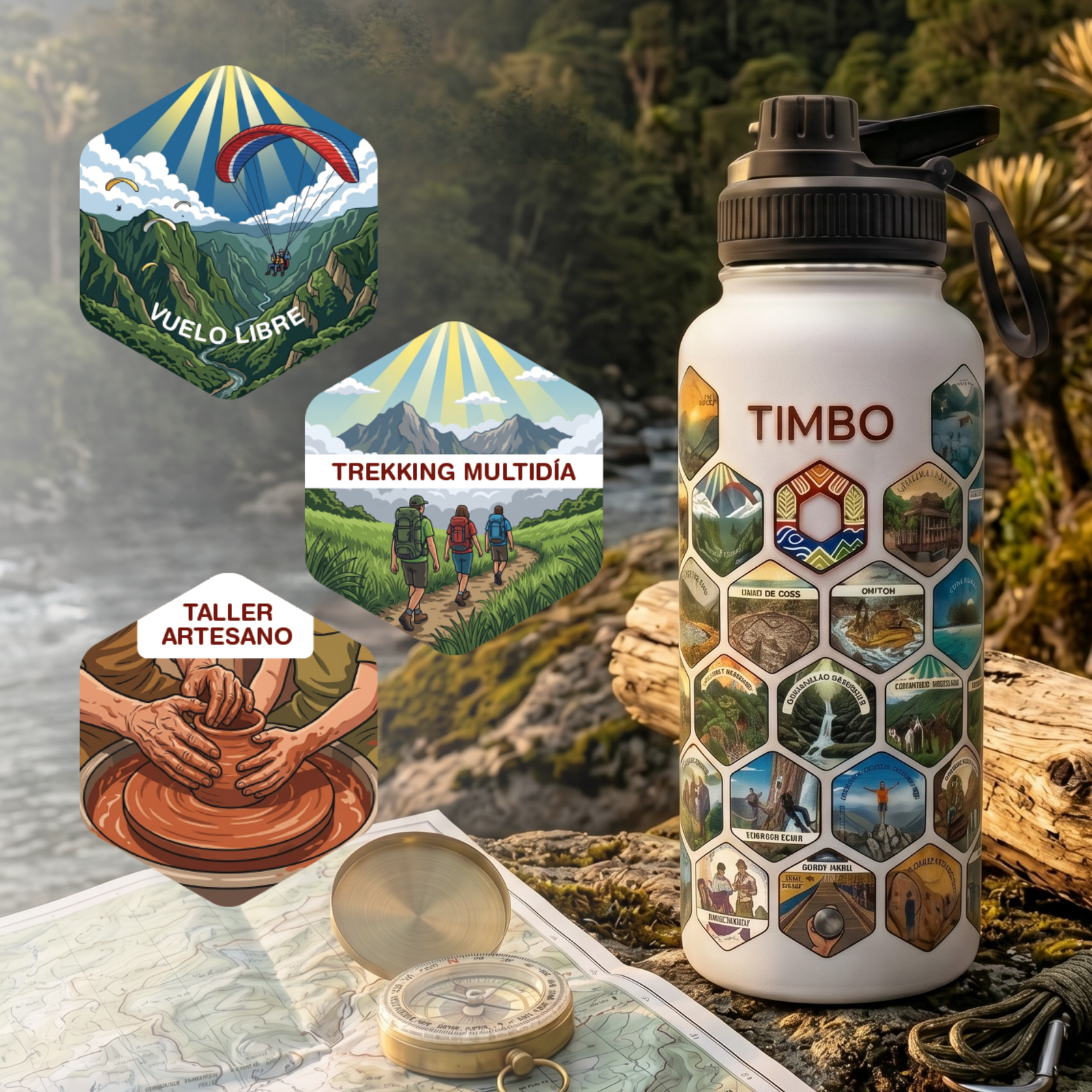 TIMBO Explorador + Parches de Experiencias